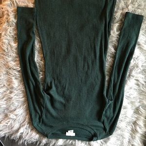 Wet Seal Hunter green dress